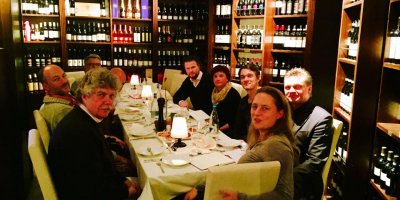 Treffen der Nürnberger Weininseln im Restaurant VINERIA